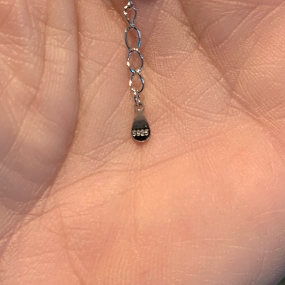 1 ct Moissanite swirl necklace - Picture 4 of 7